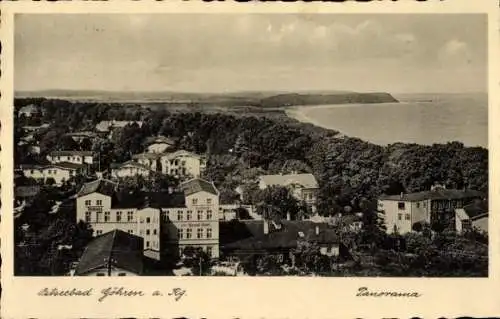 Ak Göhren auf Rügen, Panorama