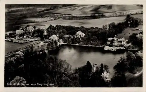 Ak Ludwigsburg in Württemberg, Schloss Monrepos, Fliegeraufnahme