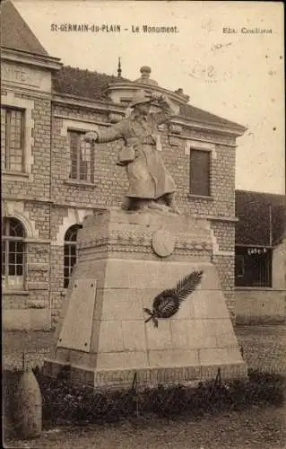 Ak Saint Germain du Plain Saône-et-Loire, Denkmal