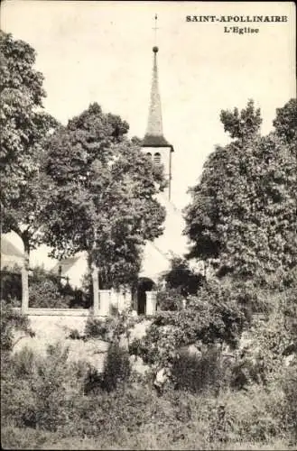 Ak Saint Apollinaire Côte-d’Or, Église