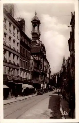 Ak Caen Calvados, Rue Saint Jean