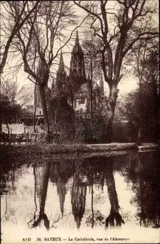 Ak Bayeux-Calvados, Kathedrale