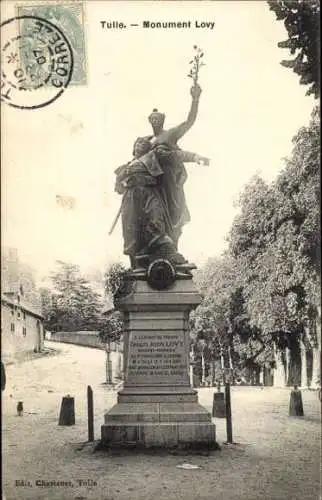 Ak Tulle Corrèze, Monument Lovy