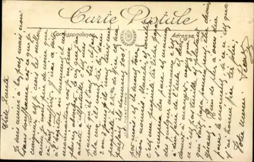 Ak Nice Nice Alpes Maritimes, Blick vom Schloss aus