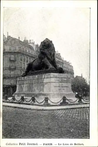 Ak Bourse de Paris II, Le Lion de Belfort