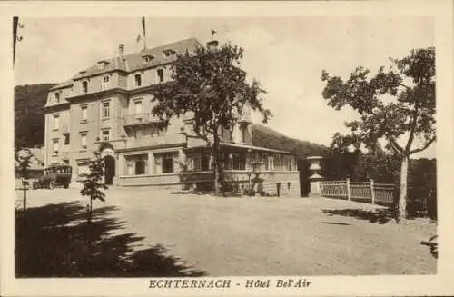 Ak Echternach Luxemburg, Hotel Bel Air