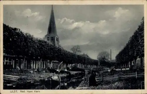 Ak IJlst Ylst Fryslân Niederlande, Ned. Rev. Kirche