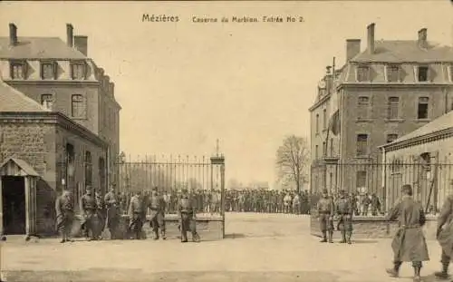 Ak Mézières Ardennes, Merbion Kaserne
