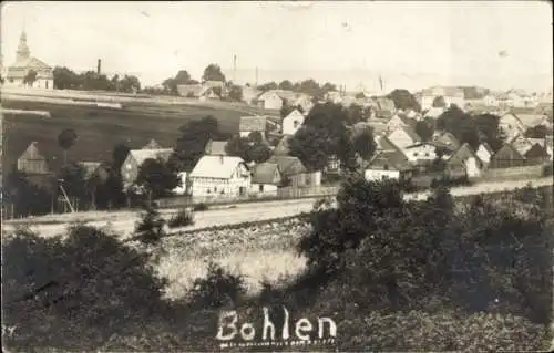 Foto Ak Böhlen Großbreitenbach in Thüringen, Gesamtansicht