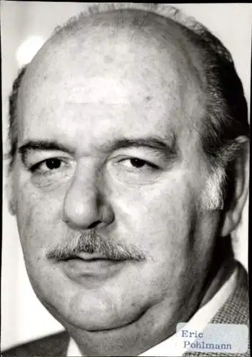Ak Schauspieler Eric Pohlmann, Portrait