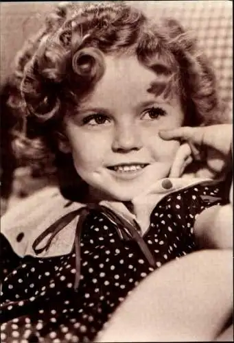 Ak Schauspielerin Shirley Temple, Portrait