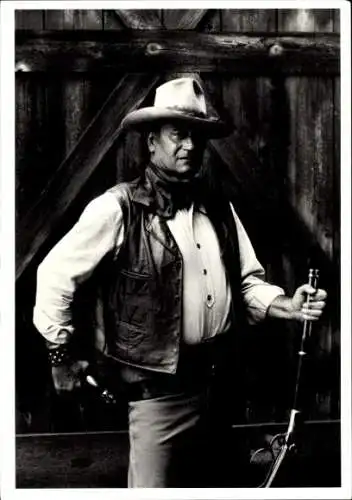 Ak Schauspieler John Wayne, Portrait, Film 1971