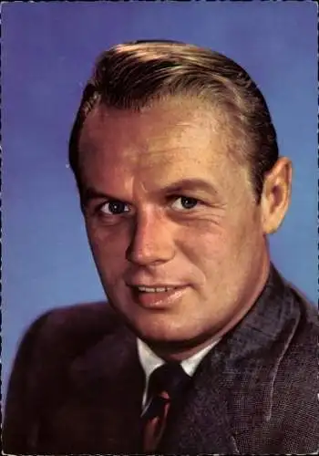 Ak Schauspieler Richard Widmark, Portrait