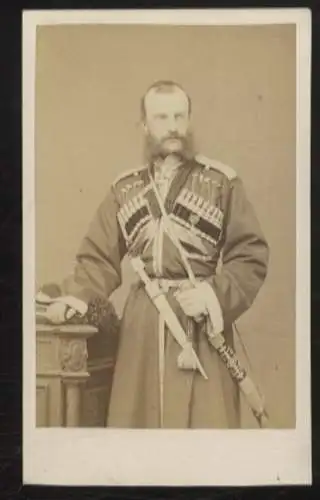 CdV Portrait Michael Nikolajewitsch Romanow Großfürst von Rußland