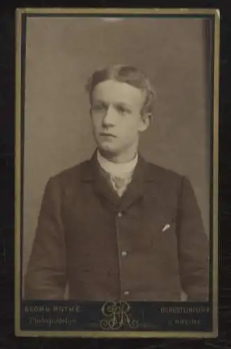 CdV Portrait August Erbprinz zu Sayn-Wittgenstein-Hohenstein