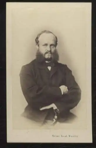 CdV Portrait Fürst Johann Ludwig zu Sayn-Wittgenstein