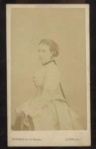 CdV Portrait Viktoria Prinzessin von Preußen, geb. von England und Irland