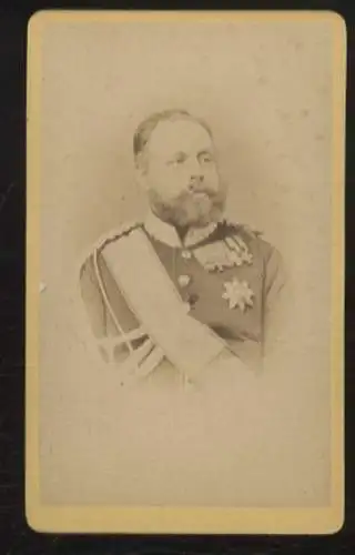 CdV Portrait Peter Herzog von Oldenburg