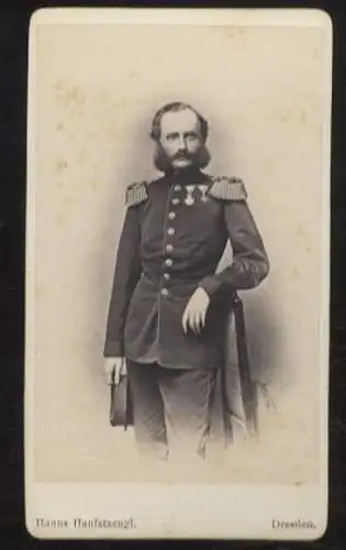 CdV Portrait Georg König von Sachsen