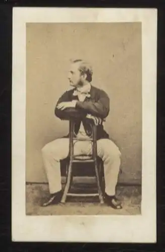 CdV Portrait Nikolaus Wilhelm Prinz von Nassau