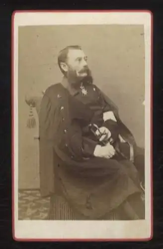 CdV Portrait Eberhard Graf zu Stolberg-Wernigerode