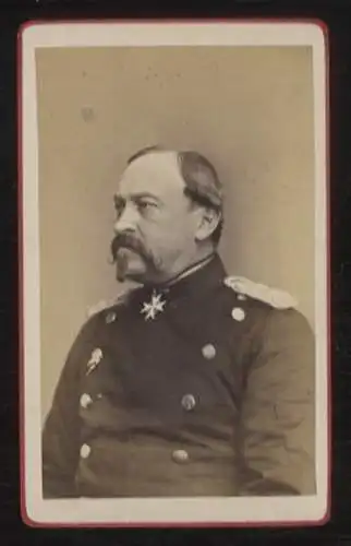 CdV Portrait Herzog Ernst II. von Sachsen-Coburg-Gotha