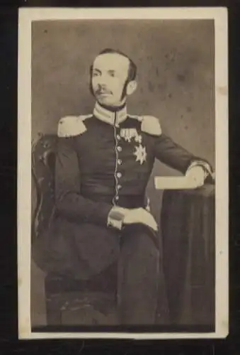 CdV Portrait Prinz Alexander von Preußen