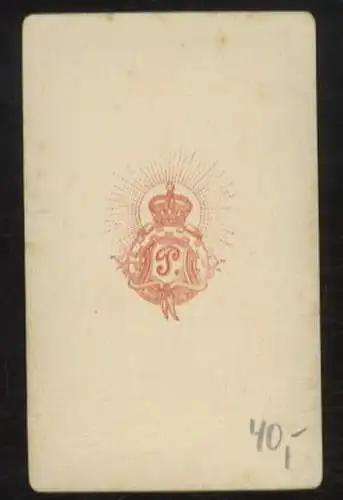 CdV Portrait Prinz Waldemar von Preußen