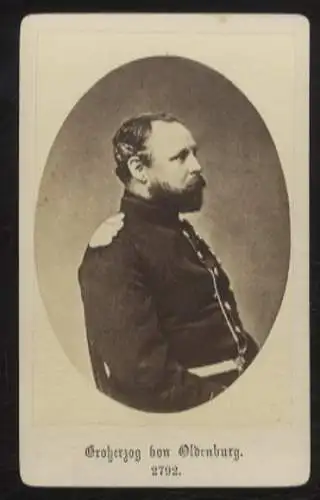 CdV Portrait Nikolaus Friedrich Peter Großherzog von Oldenburg