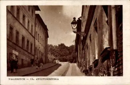 Ak Wałbrzych Waldenburg Schlesien, Swietokrzyska Straße