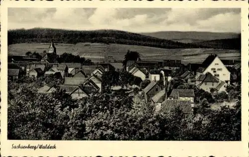 Ak Sachsenberg Lichtenfels Hessen, Teilansicht