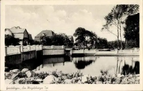 Ak Gardelegen in der Altmark, Am Magdeburger Tor