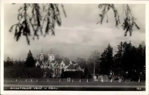 Ak Vráž Südböhmen, Sanatorium