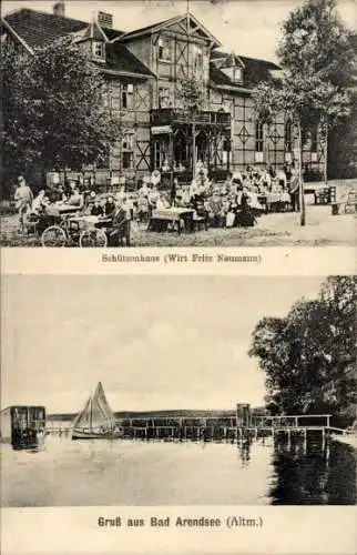 Ak Arendsee in der Altmark, Schützenhaus