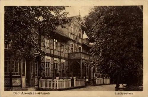 Ak Arendsee in der Altmark, Schützenhaus