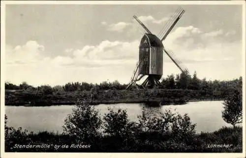 Ak Lonneker Twente Overijssel, Stendermölle von de Rutbeek