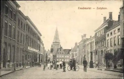 Ak Zutphen Gelderland, Zaadmarkt