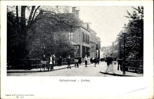 Ak Zutphen Gelderland, Spitaalstraat