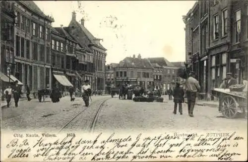 Ak Zutphen Gelderland, Houtmarkt