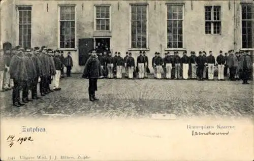 Ak Zutphen Gelderland, Hofkaserne