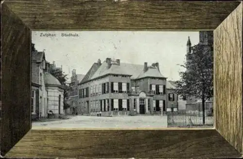 Passepartout Ak Zutphen Gelderland, Stadthaus