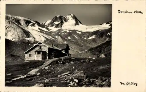 Ak Neustift im Stubaital Tirol, Dresdner Hütte