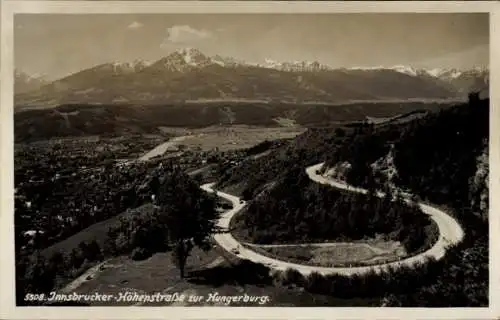 Ak Hungerburg Innsbruck Tirol, Innsbrucker Höhenstraße