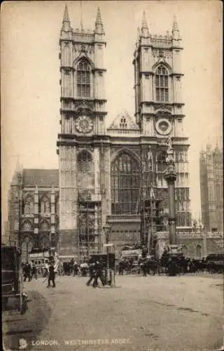 Ak City of Westminster London England, Westminster Abbey