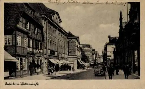 Ak Paderborn in Westfalen, Westernstraße