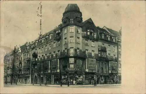 Ak Düsseldorf am Rhein, Industrie-Hotel