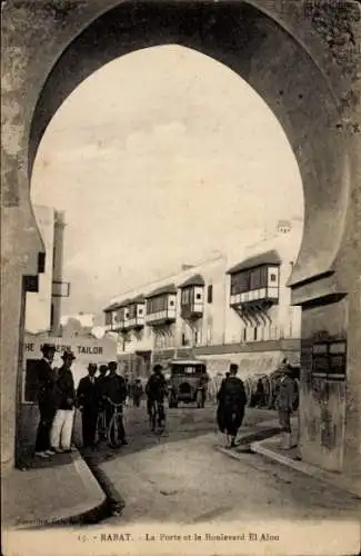 Ak Rabat, Marokko, Tor, Boulevard El Alou