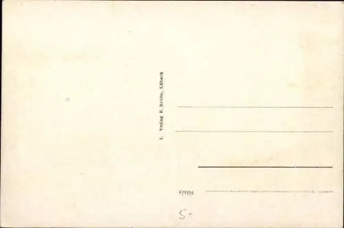 Ak Helgoland, Oberland und Unterland, Strand