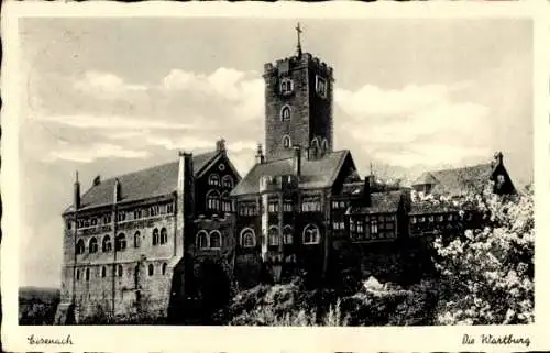 Ak Lutherstadt Eisenach in Thüringen, Wartburg