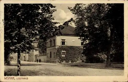 Ak Weimar in Thüringen, Liszthaus